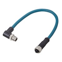 OP-88825 - Kabel konversi untuk Kabel Ethernet, M12 X-coded 8-pin, Right-angled